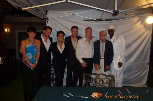 David Kandell, The Sax Pack, Steve Cole, Jeff Kashiwa, Nick Colionne, Allan Kandell, Monika Rye Kandell